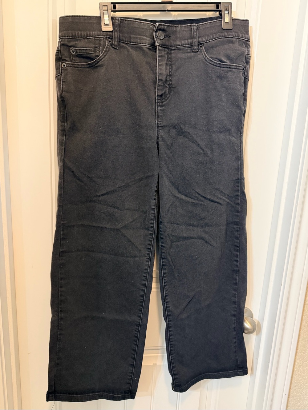 torrid Black Wide-Leg Jeans